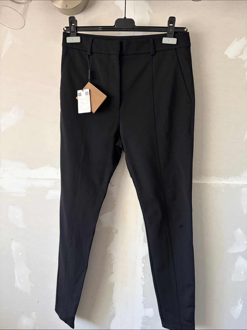 Burberry Black Tailored Slim  stretch pants